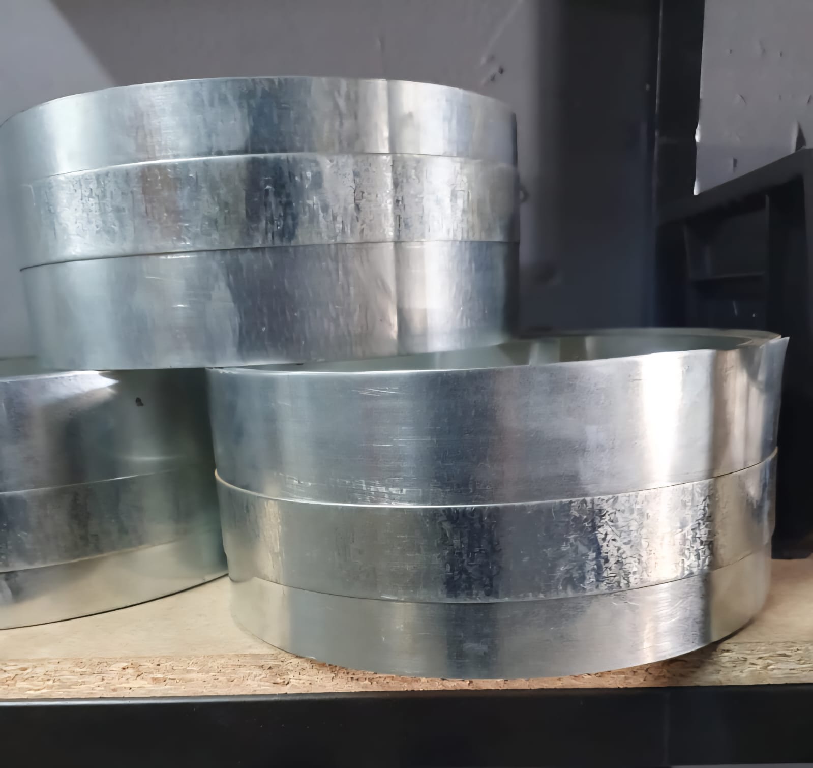 Galvanized weaving strips product photo